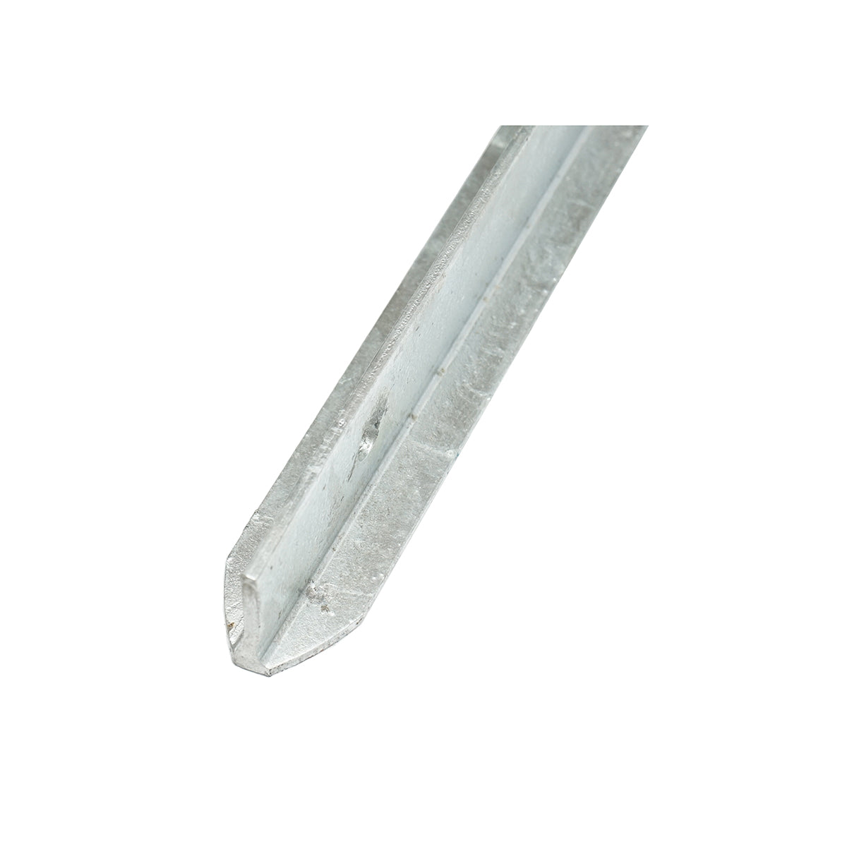 Picchetto, elettrodo di messa a terra, profilo a T 30x30x3mm, L=175cm, acciaio zincato, zincato - immagine 6