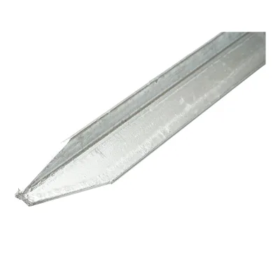 Picchetto, elettrodo di messa a terra, profilo a Y 19x19x29mm, L=150cm, acciaio zincato, zincato - immagine 4