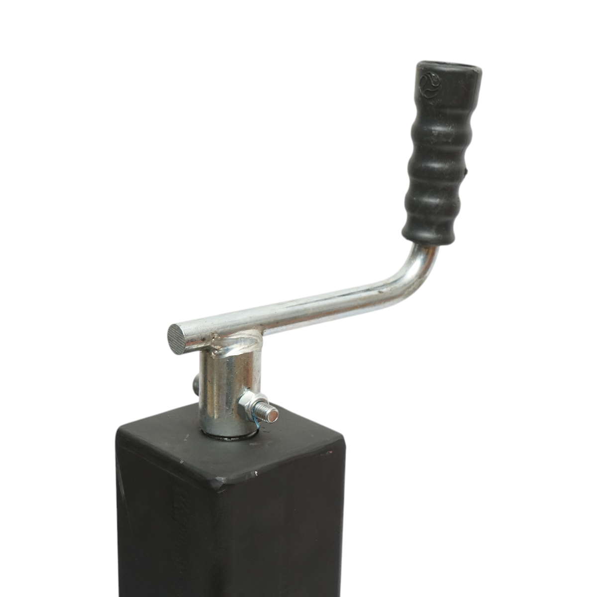 Piede di supporto per rimorchio regolabile con manovella, 58 cm, fissaggio laterale, carico massimo 4000 kg - immagine 6