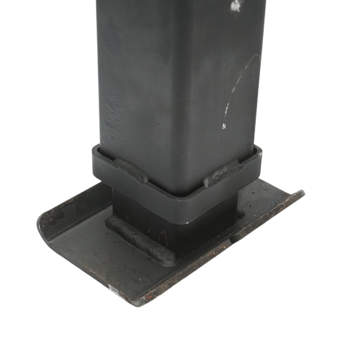 Piede di supporto per rimorchio regolabile con manovella, 58 cm, fissaggio laterale, carico massimo 4000 kg - immagine 5