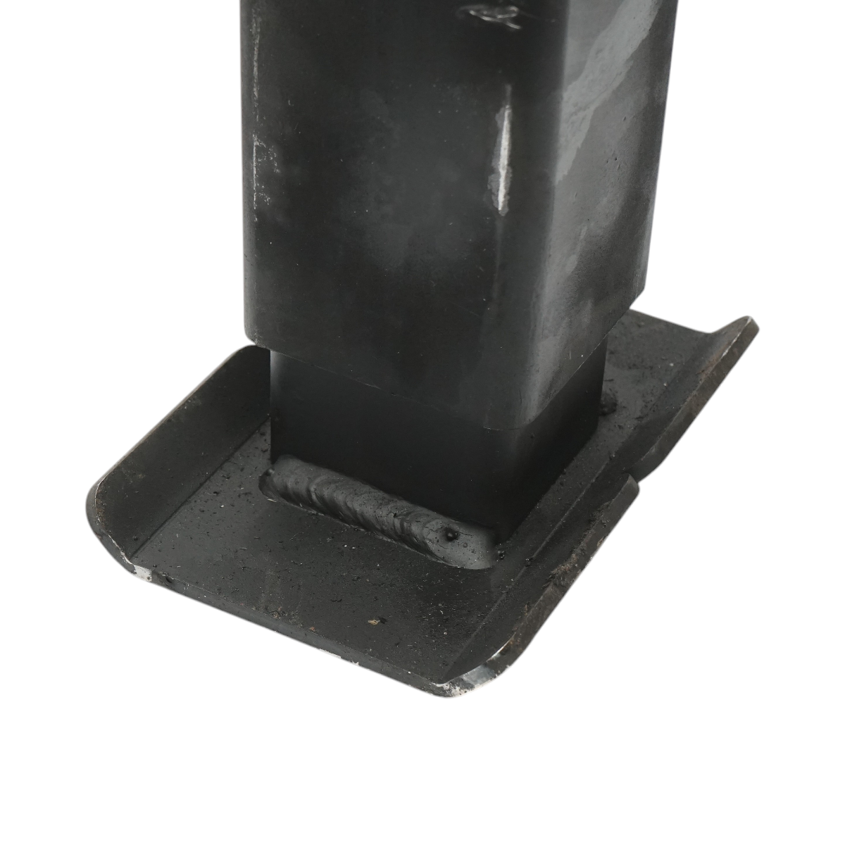 Piedino di supporto regolabile per rimorchio con manovella 65 cm, fissaggio laterale, carico massimo 4000 kg. - immagine 6