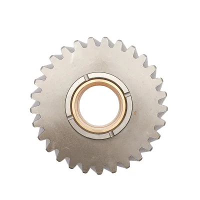 Pignone albero intermedio Z=29 con boccola in bronzo per riduttore albero secondario (albero 2) Trattore forestale - immagine 3