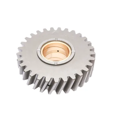 Pignone albero intermedio Z=29 con boccola in bronzo per riduttore albero secondario (albero 2) Trattore forestale - immagine 2