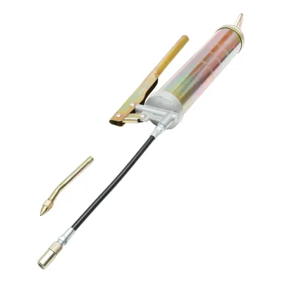 PIngrassatore Manuale Pistola per Grasso, Grasso Universale Pistola per ingrassare con manico + tubo di grasso da 100 gr - immagine 3