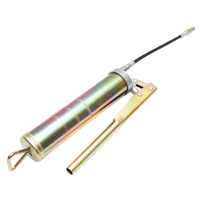 PIngrassatore Manuale Pistola per Grasso, Grasso Universale Pistola per ingrassare con manico + tubo di grasso da 100 gr - immagine 4