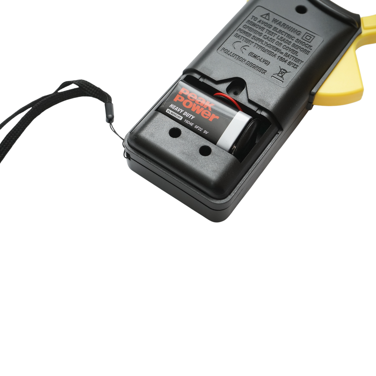 Pinza amperometrica digitale universale, 6 funzioni di misura 1000 V CC, 750 V CA, 1000 A CA Crownman - immagine 4