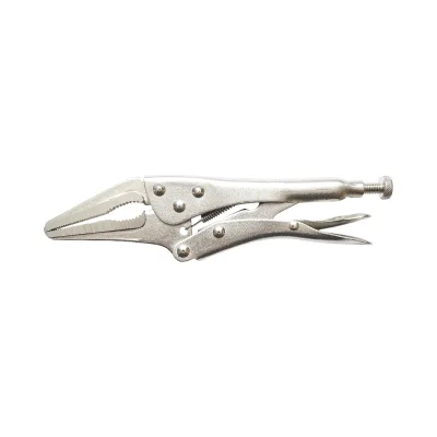 Pinza autobloccante con ganasce curve a V, 250 mm, acciaio Cr-V