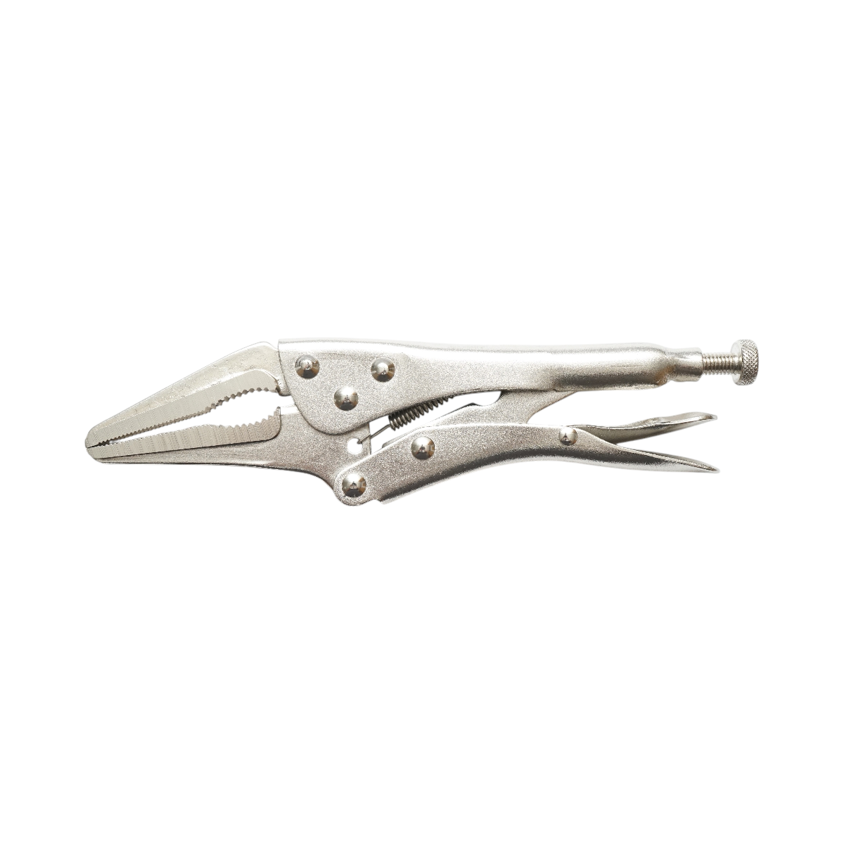 Pinza autobloccante con ganasce curve a V, 250 mm, acciaio Cr-V