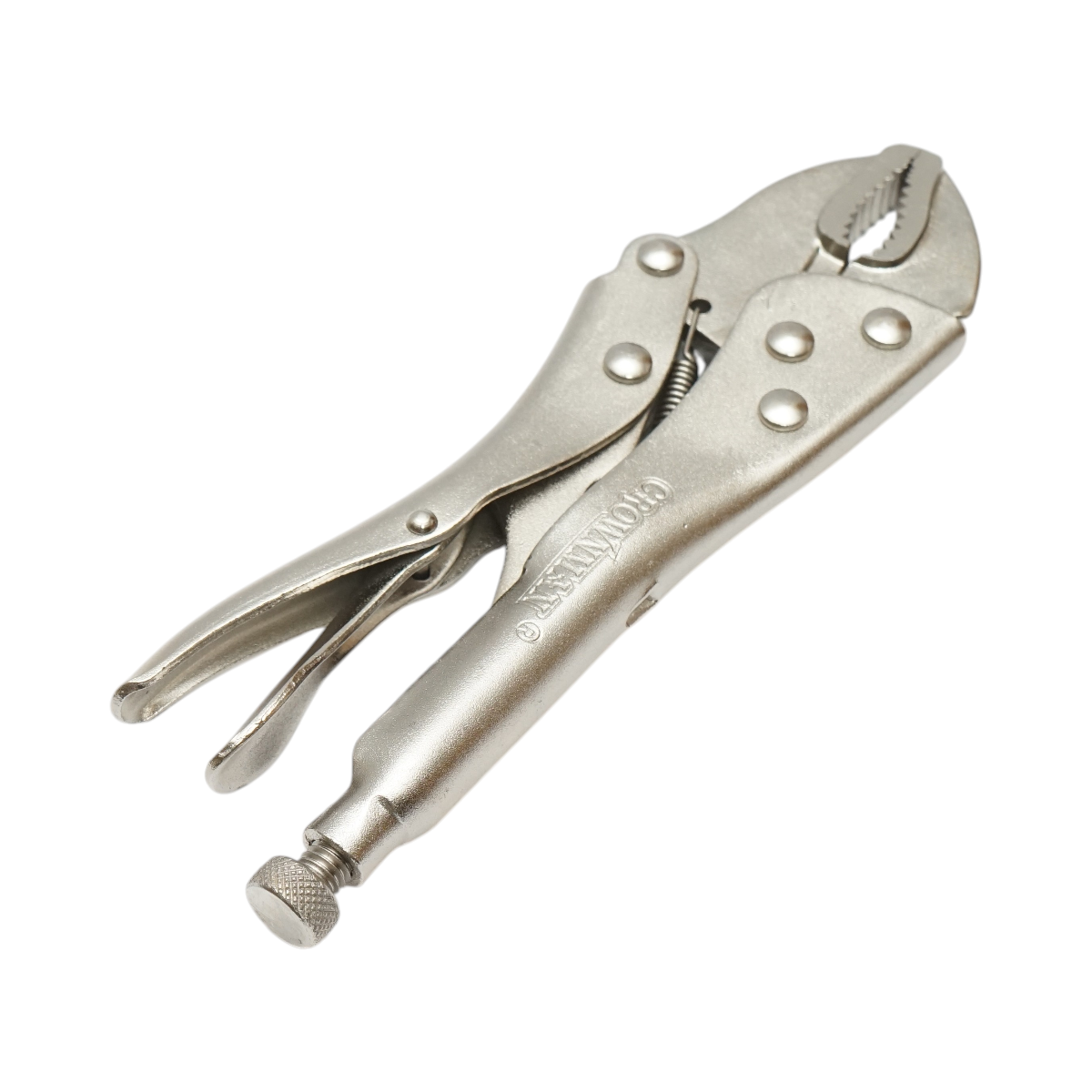 Pinza autobloccante professionale multifunzione Crownman da 180 mm con ganasce curve - immagine 4