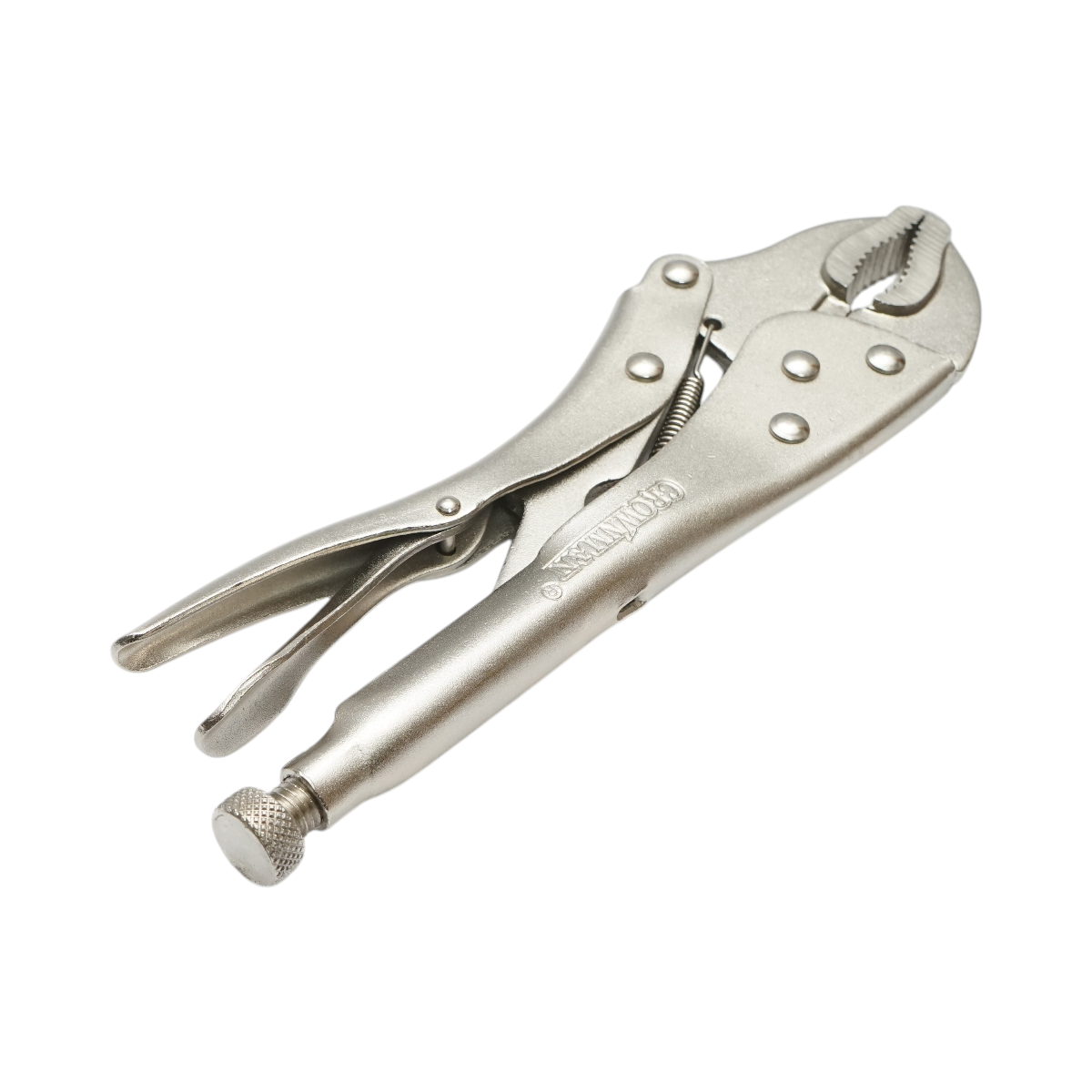 Pinza autobloccante professionale multifunzione Crownman da 250 mm con ganasce curve - immagine 4