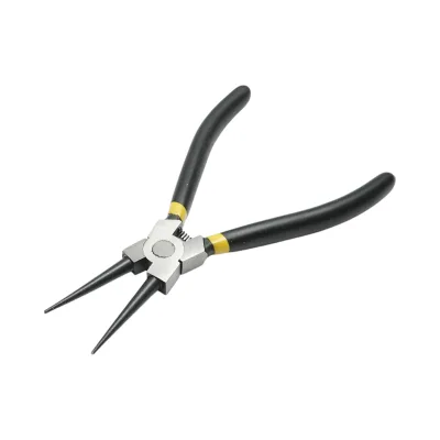 Pinza di sicurezza Crownman professionale da 180 mm con punta dritta e chiusura interna. - immagine 3