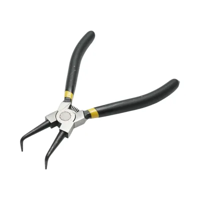Pinza di sicurezza professionale Crownman a punta curva da 180 mm - immagine 2