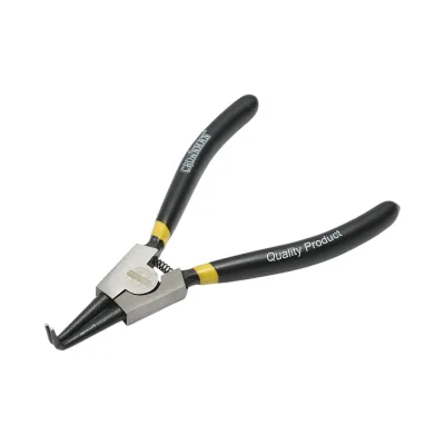 Pinza di sicurezza professionale Crownman da 180 mm con punta curva per esterni - immagine 2