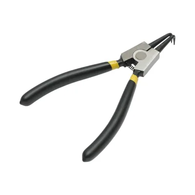 Pinza di sicurezza professionale Crownman da 180 mm con punta curva per esterni - immagine 3