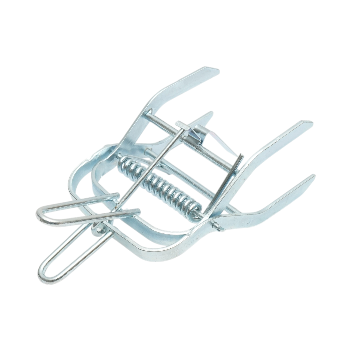 Pinza meccanica in acciaio a trappola per talpe, arvicole e topi di campagna, dimensioni 21x12x15 cm - immagine 5