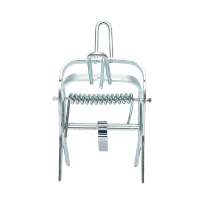 Pinza meccanica in acciaio a trappola per talpe, arvicole e topi di campagna, dimensioni 21x12x15 cm - immagine 3