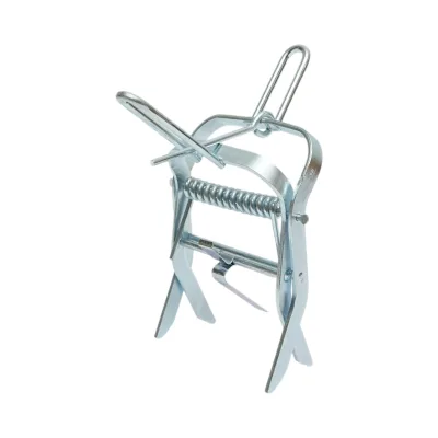 Pinza meccanica in acciaio a trappola per talpe, arvicole e topi di campagna, dimensioni 21x12x15 cm