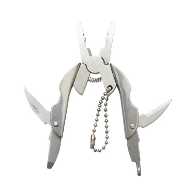 Pinza multifunzionale pieghevole per portachiavi da 50 mm