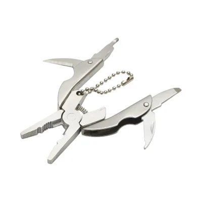 Pinza multifunzionale pieghevole per portachiavi da 50 mm - immagine 4