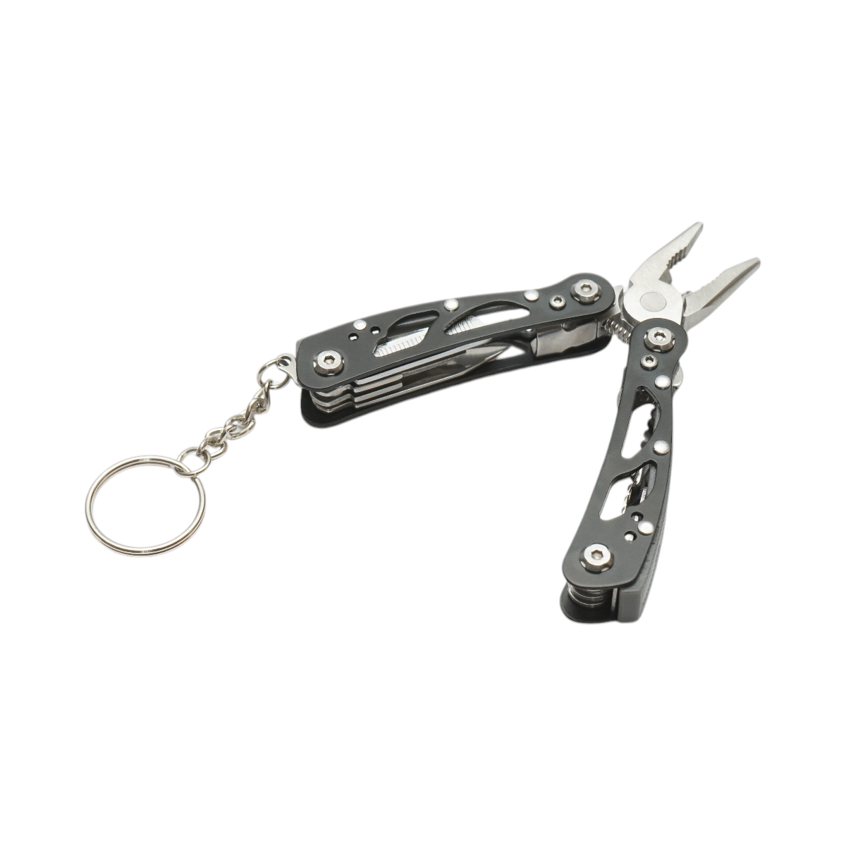 Pinza multifunzione pieghevole 9 in 1 in acciaio inox da 75 mm - immagine 4