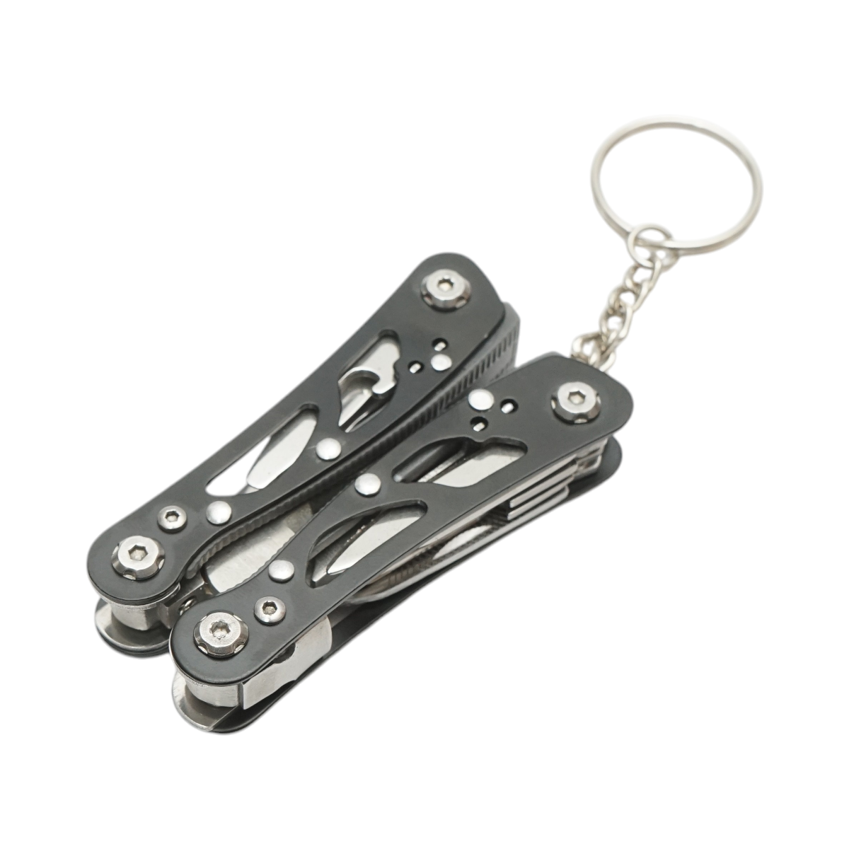 Pinza multifunzione pieghevole 9 in 1 in acciaio inox da 75 mm - immagine 5