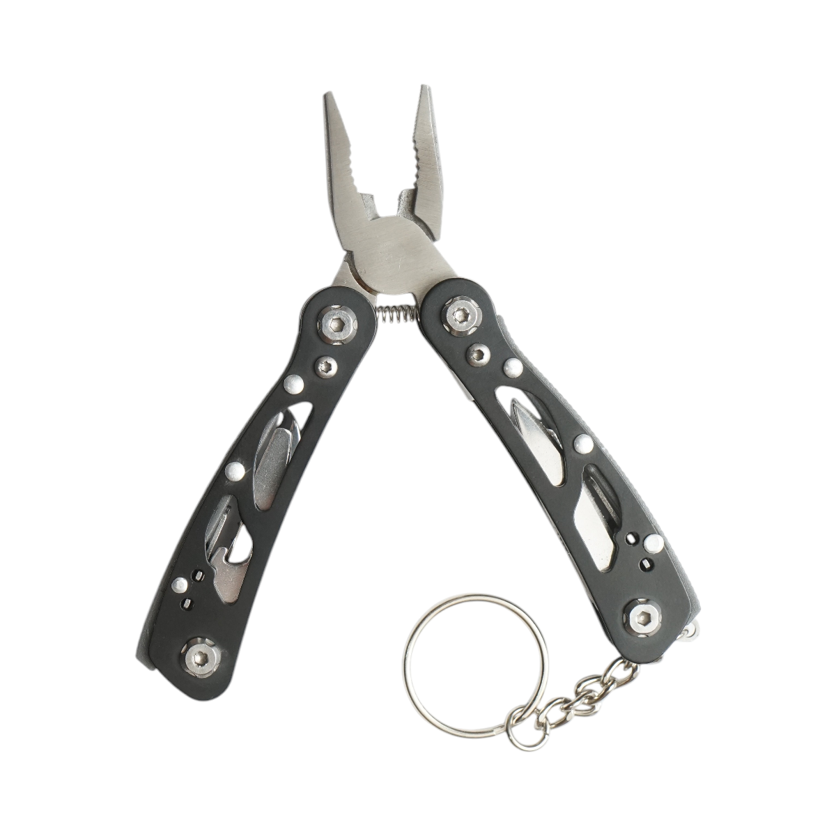 Pinza multifunzione pieghevole 9 in 1 in acciaio inox da 75 mm
