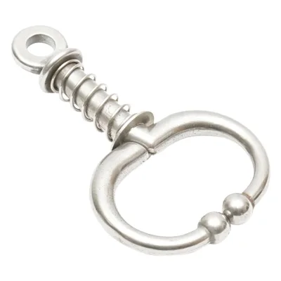 Pinza per naso per bovino 125mm Clip per naso autobloccante per mucca - immagine 4
