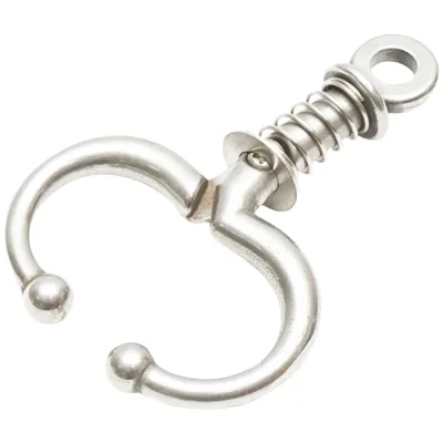 Pinza per naso per bovino 125mm Clip per naso autobloccante per mucca - immagine 3