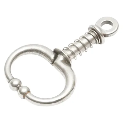 Pinza per naso per bovino 125mm Clip per naso autobloccante per mucca - immagine 2