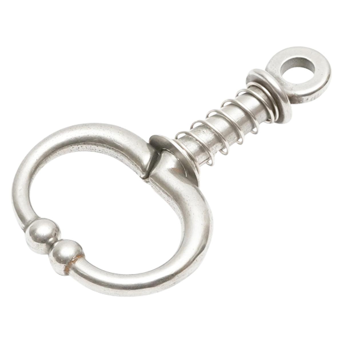 Pinza per naso per bovino 125mm Clip per naso autobloccante per mucca - immagine 2