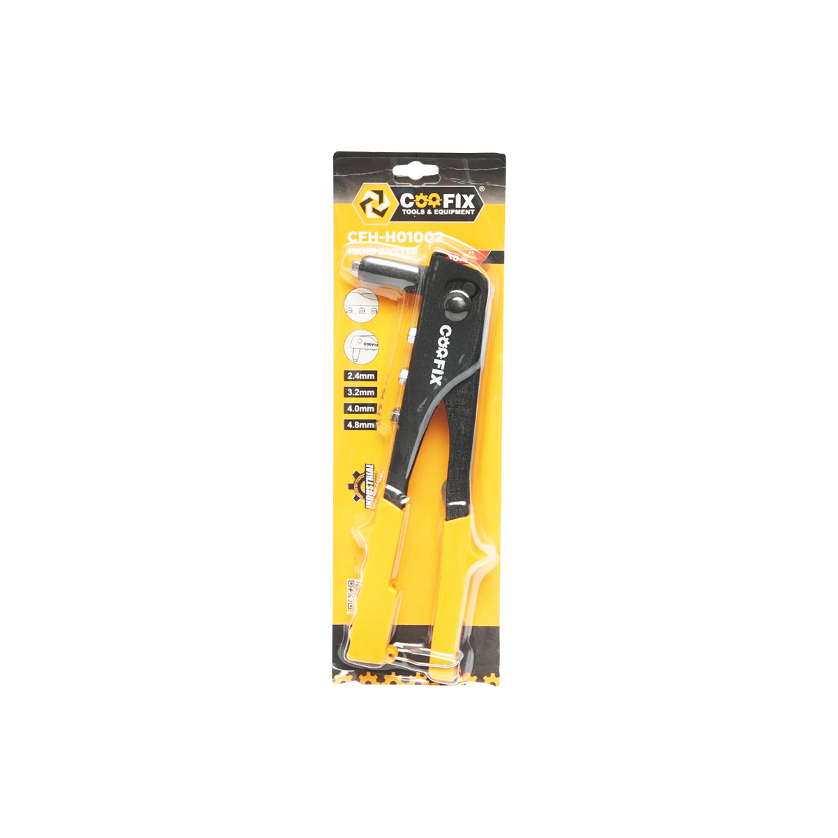 Pinza per rivetti 2.4, 3.2, 4.0, 4.8 mm, Coofix