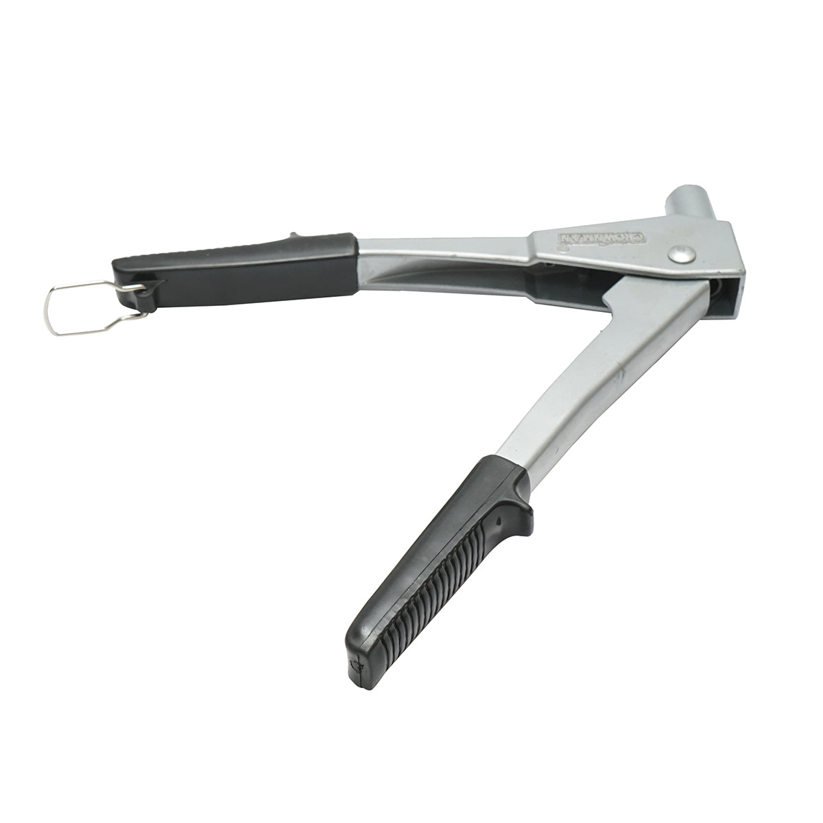 Pinza per rivetti in alluminio, lunghezza 260 mm, con 4 teste intercambiabili (2.4, 3.2, 4.0, 4.8 mm), professionale, Crownman - immagine 3