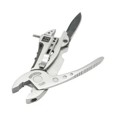 Pinza pieghevole multiuso in acciaio inox da 175 mm - immagine 3