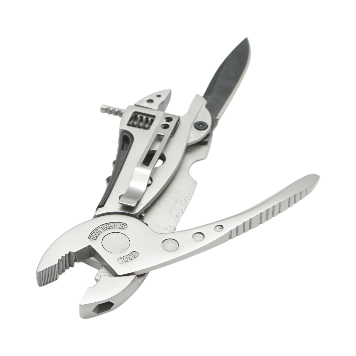 Pinza pieghevole multiuso in acciaio inox da 175 mm - immagine 3