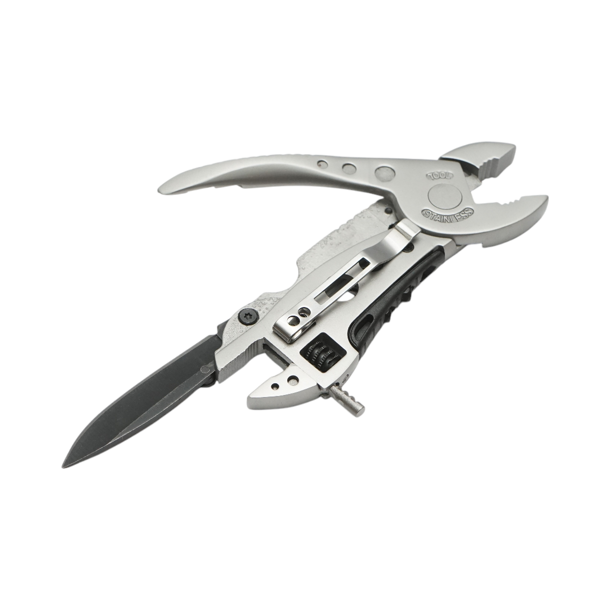 Pinza pieghevole multiuso in acciaio inox da 175 mm - immagine 2