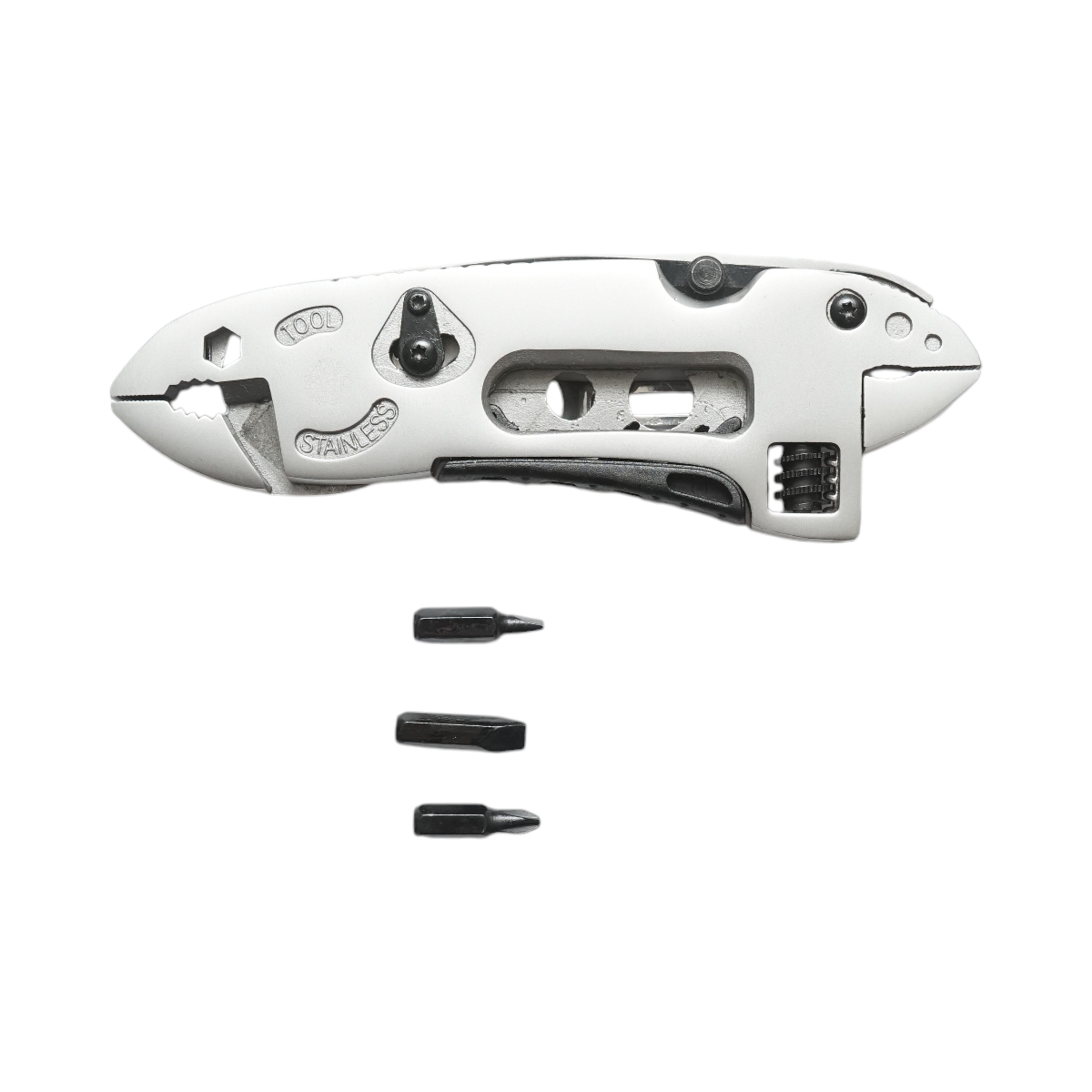 Pinza pieghevole multiuso in acciaio inox da 175 mm - immagine 4