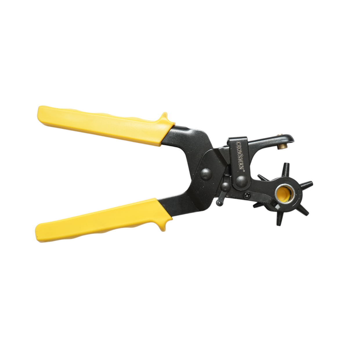 Pinza punzonatrice rotante Crownman da 225 mm a 6 teste, 2-4,5 mm
