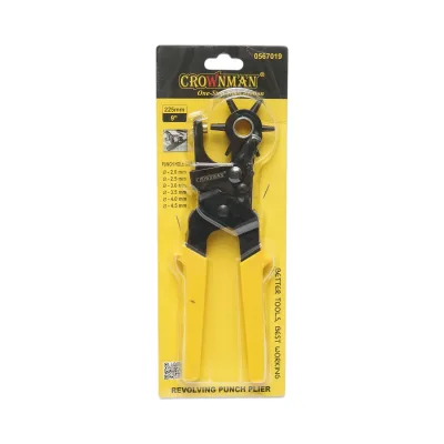 Pinza punzonatrice rotante Crownman da 225 mm a 6 teste, 2-4,5 mm - immagine 5