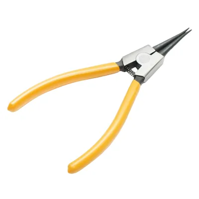 Pinza seeger per anelli di sicurezza esterni con punta dritta 180mm professionale Breckner Germany - immagine 3