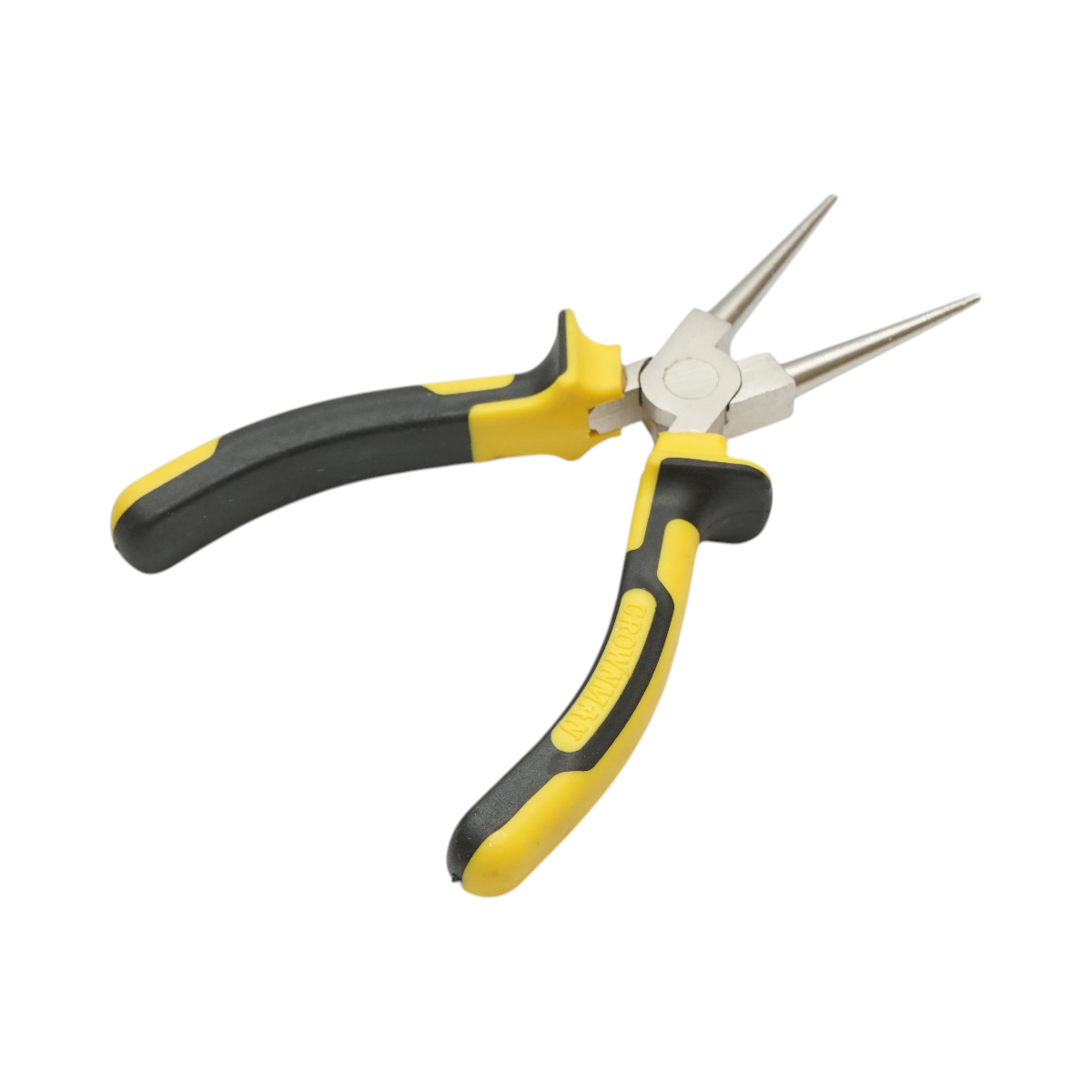 Pinze a becco tondo professionali Crownman da 165 mm in acciaio Cr-V - immagine 4