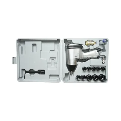 Pistola a percussione pneumatica 1/2 con chiavi a bussola 9-27 mm, 340 Nm, 7000 giri/min, pressione di esercizio 6,3 bar Breckner Germany - immagine 2
