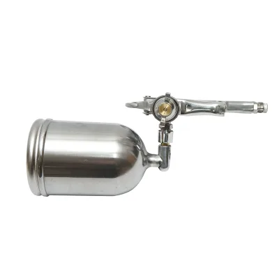 Pistola a spruzzo per verniciatura ad aria compressa 400ml, consumo d’aria 3-8 CFM, ugello 1.5mm, pressione max. 3.5 bar – Crownman - immagine 4