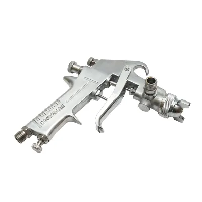 Pistola a spruzzo per verniciatura ad aria compressa 400ml, consumo d’aria 3-8 CFM, ugello 1.5mm, pressione max. 3.5 bar – Crownman - immagine 5