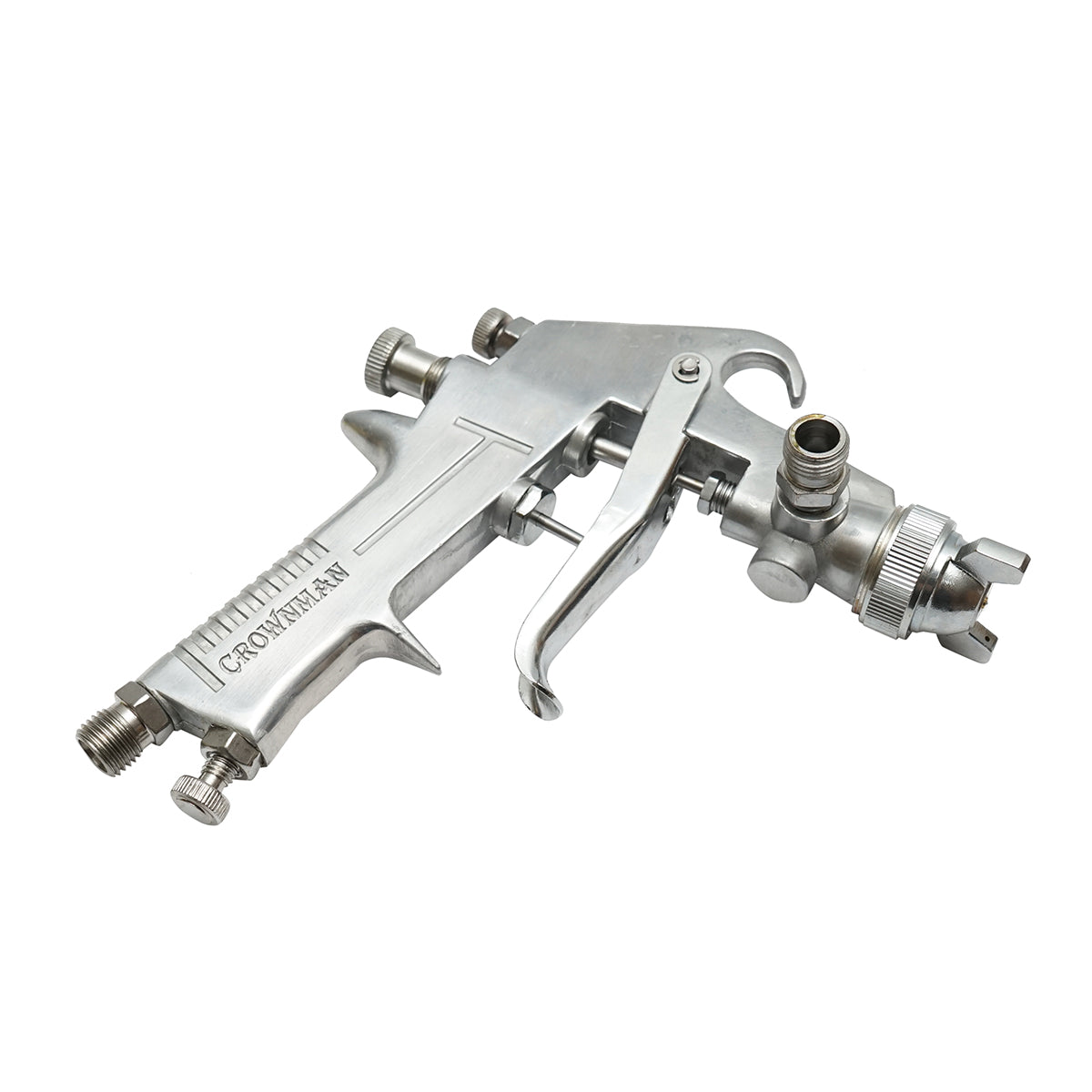 Pistola a spruzzo per verniciatura ad aria compressa 400ml, consumo d’aria 3-8 CFM, ugello 1.5mm, pressione max. 3.5 bar – Crownman - immagine 5