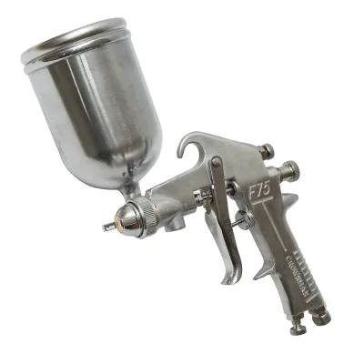 Pistola a spruzzo per verniciatura ad aria compressa 400ml, consumo d’aria 3-8 CFM, ugello 1.5mm, pressione max. 3.5 bar – Crownman - immagine 3