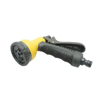 Pistola a spruzzo regolabile Crownman a 8 vie per tubo da giardino - immagine 2