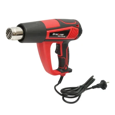 Pistola ad aria calda 2000W, 220V, flusso d'aria 300/500 l/min, 2 impostazioni di temperatura 50-600°C Breckner Germany - immagine 2