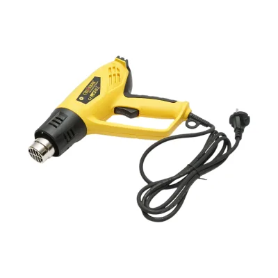 Pistola ad aria calda Crownman 2000W, 220V, flusso d'aria 250/550 l/min, 2 livelli di temperatura 350/650°C - immagine 2