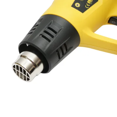 Pistola ad aria calda Crownman 2000W, 220V, flusso d'aria 250/550 l/min, 2 livelli di temperatura 350/650°C - immagine 4