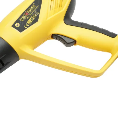 Pistola ad aria calda Crownman 2000W, 220V, flusso d'aria 250/550 l/min, 2 livelli di temperatura 350/650°C - immagine 5
